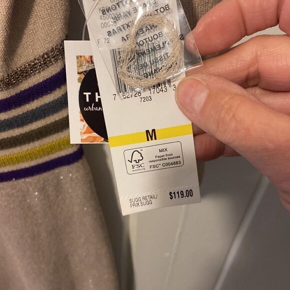 Metallic dress by nine W. size medium - Picture 5 of 10